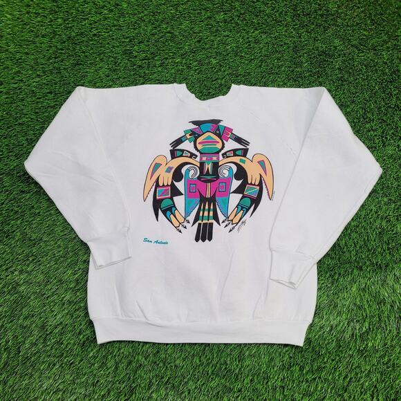 Vintage 1991 Taft-Raiders Sweatshirt Women Large 20x22 Texas - Picture 2 of 16